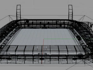 JYSK Park Stadium 3D Model