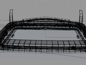 JYSK Park Stadium 3D 模型