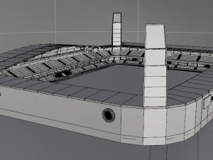JYSK Park Stadium 3D Model