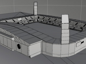 JYSK Park Stadium 3D 模型