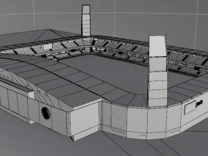 JYSK Park Stadium 3D Model