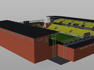 Boras Arena Stadium Elfsborg 3D-Modell