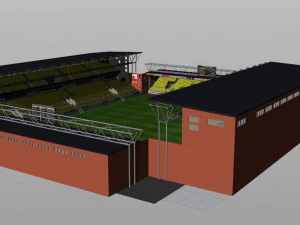 Boras Arena Stadium Elfsborg 3D Model
