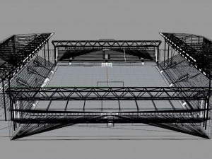 Boras Arena Stadium Elfsborg 3D Model