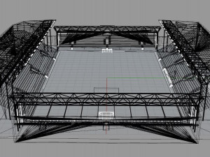 Boras Arena Stadium Elfsborg 3D-Modell