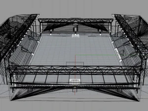 Boras Arena Stadium Elfsborg 3D Model