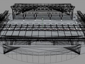 Boras Arena Stadium Elfsborg 3D-Modell