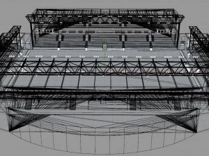 Boras Arena Stadium Elfsborg 3D Model