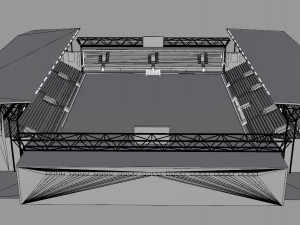 Boras Arena Stadium Elfsborg 3D-Modell