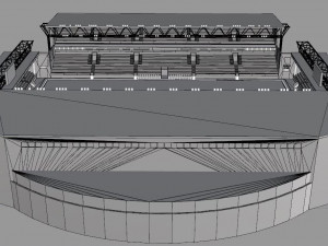 Boras Arena Stadium Elfsborg 3D-Modell