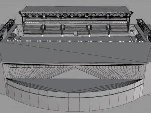 Boras Arena Stadium Elfsborg 3D Model