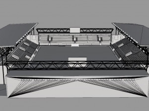 Boras Arena Stadium Elfsborg 3D-Modell