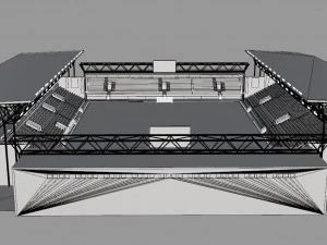 Boras Arena Stadium Elfsborg 3D Model