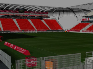 Stade Gaston Gerard 3D मॉडल
