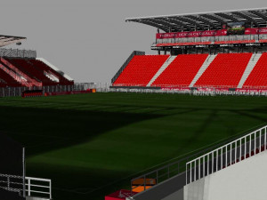 Stade Gaston Gerard 3D मॉडल