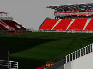 Stade Gaston Gerard 3D Model