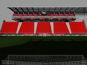 Stade Gaston Gerard 3D मॉडल