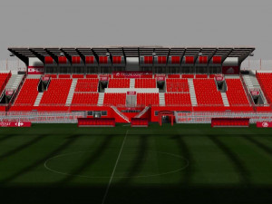 Stade Gaston Gerard 3D मॉडल