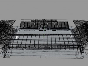 Stade Gaston Gerard 3D मॉडल
