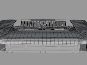Stade Gaston Gerard 3D मॉडल