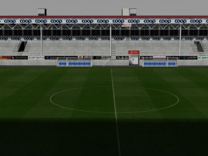 Alfheim Stadion Tromso IL 3D Model