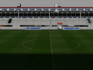Alfheim Stadion Tromso IL 3D Model