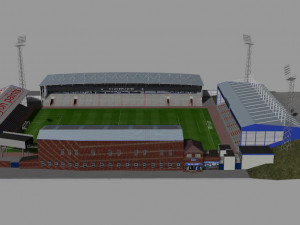 Boundary Park Oldham Athletic 3D मॉडल