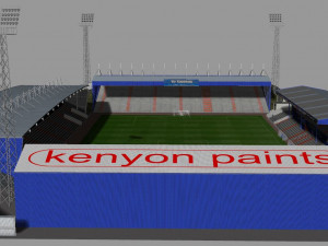 Boundary Park Oldham Athletic 3D मॉडल