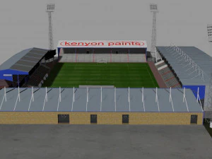 Boundary Park Oldham Athletic 3D Model