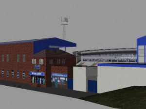 Boundary Park Oldham Athletic 3D Model