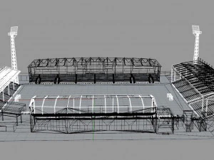 Boundary Park Oldham Athletic 3D Model