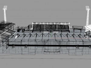 Boundary Park Oldham Athletic 3D Model