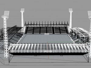 Boundary Park Oldham Athletic 3D Model