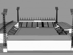 Boundary Park Oldham Athletic 3D मॉडल