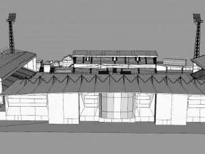 Boundary Park Oldham Athletic 3D Model