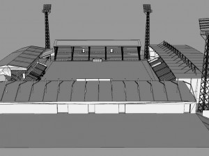 Boundary Park Oldham Athletic 3D मॉडल