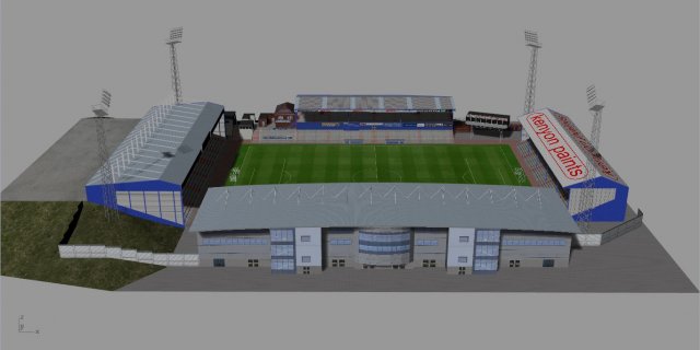 Boundary Park Oldham Athletic 3D मॉडल .c4d .max .obj .3ds .fbx .stl .blend 