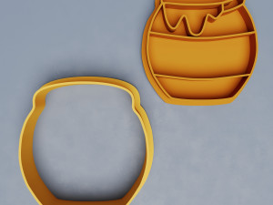 Bee themed Cookie Cutters Set x3 3Dプリントモデル