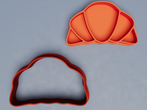 Croissant Cookie Cutter 3D Принт Модель