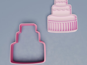 Happy Birthday Cokkie Cutters Set X 4 Modelo de Impressão 3D