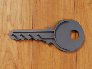 Key Holder For A Wall 3D प्रिंट मॉडल