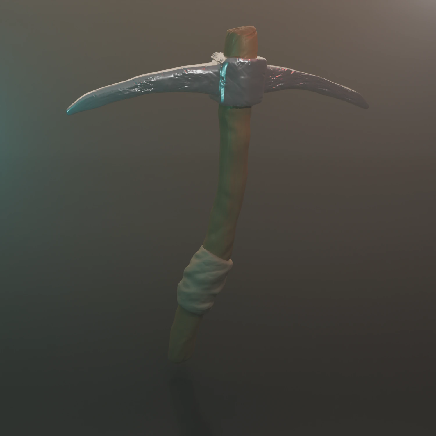 3D 逼真镐模型 3D 模型 .c4d .max .obj .3ds .fbx .stl .blend 