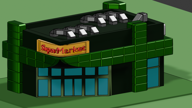 IsometrickSuperMarket Modèle 3D .c4d .max .obj .3ds .fbx .stl .blend 