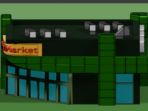 IsometrickSuperMarket Modèle 3D