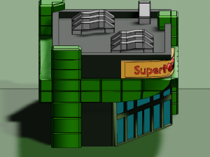 IsometrickSuperMarket Modèle 3D
