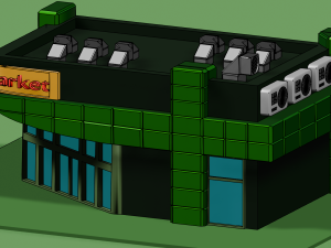 IsometrickSuperMarket Modèle 3D