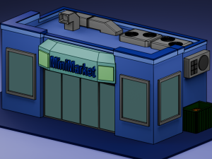 IsometrikMiniMArket Modèle 3D