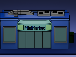 IsometrikMiniMArket 3Dモデル