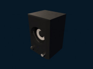 Speaker 3D Модель