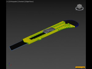 Stationery khife 3D-Modell